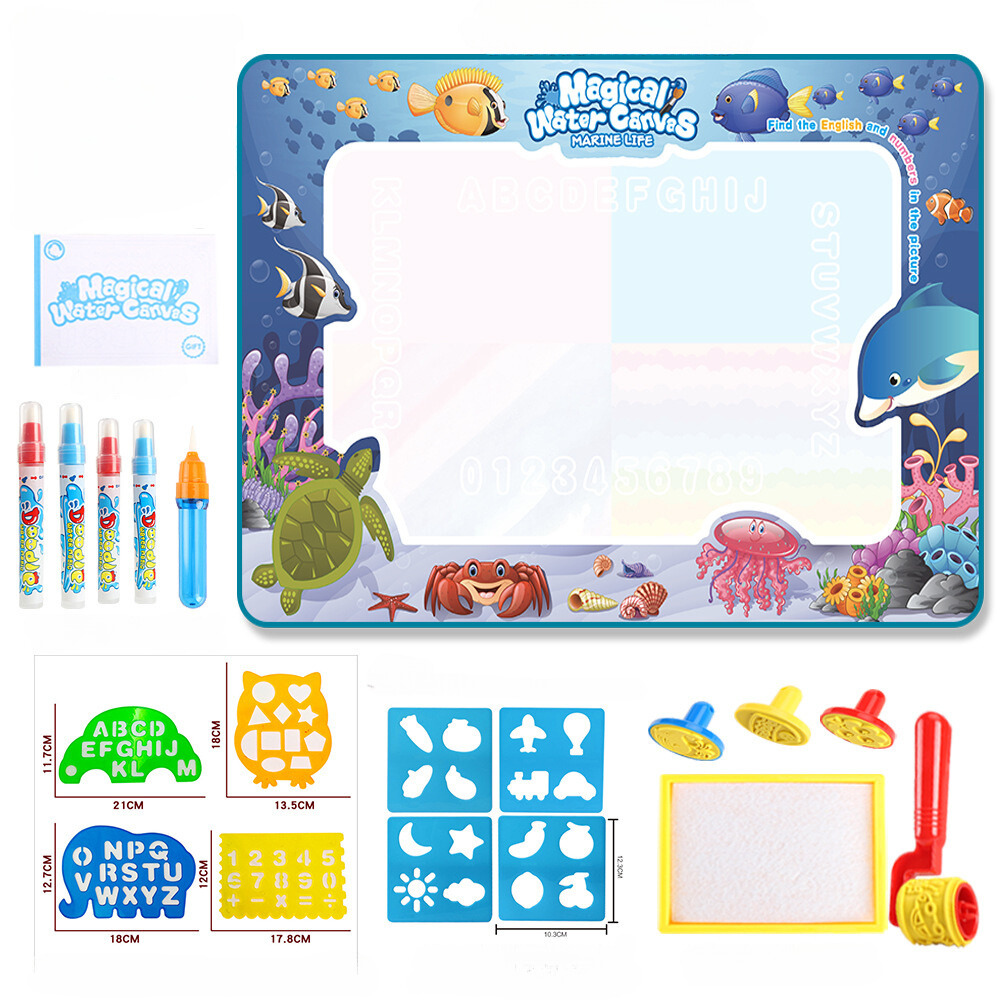 Tapis de dessin à l’eau XXL réutilisable & éducatif — Infinity